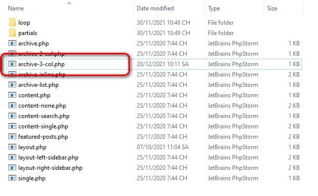 Thay đổi độ dài mô tả trang danh mục bài viết trong theme flatsome vào đường dẫn theme