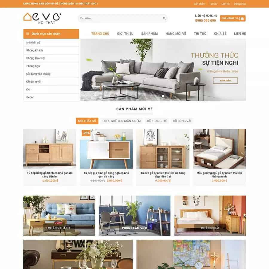 Theme WordPress nội thất 15