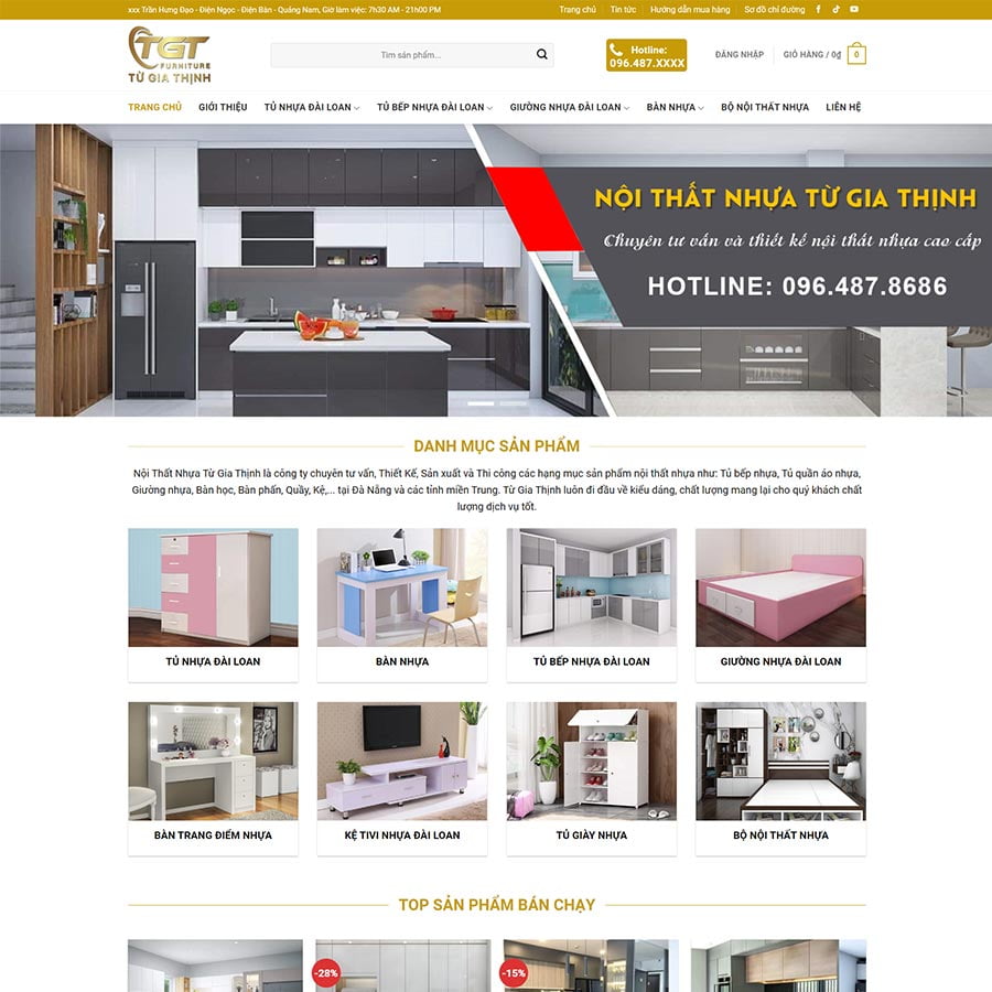 Theme WordPress nội thất 29