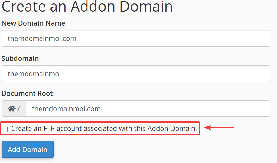 Cách thêm Addon Domains trên Hosting cPanel. Cách thêm Addon Domains trên Hosting cPanel.