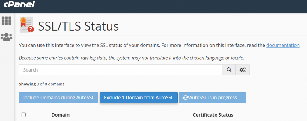 Hướng dẫn sử dụng AutoSSL trên cPanel Hướng dẫn sử dụng AutoSSL trên cPanel
