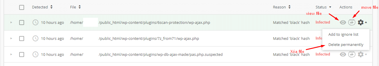 Sử dụng tính năng Imunify360 trên Hosting Sử dụng tính năng Imunify360 trên Hosting