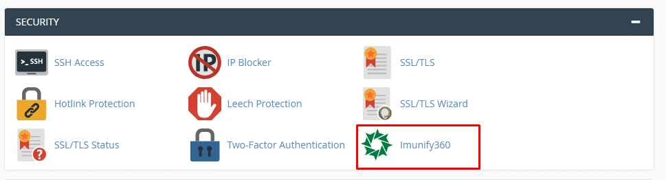 Sử dụng tính năng Imunify360 trên Hosting Sử dụng tính năng Imunify360 trên Hosting