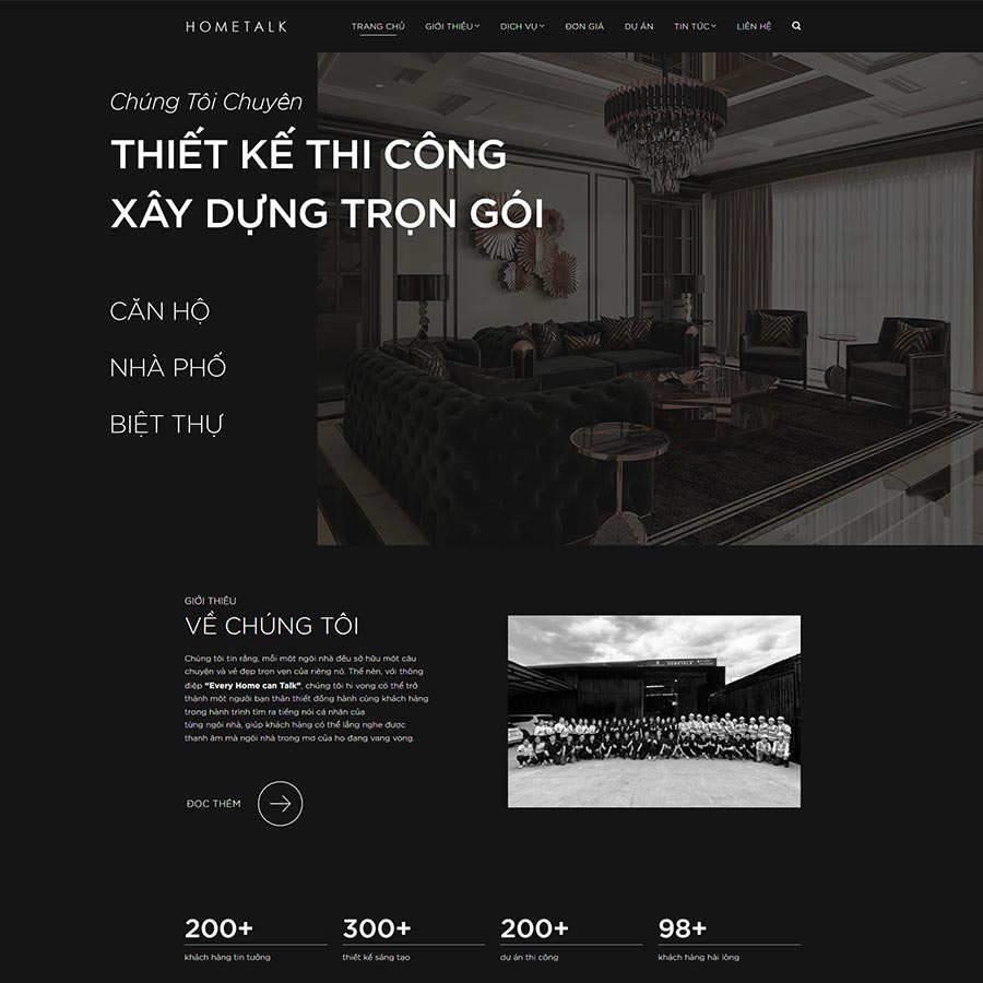 Theme WordPress công ty kiến trúc xây dựng 07